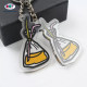 Custom Printing Clear Logo Acrylic Key Chains for Gifts