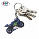 Personalized Custom 3D Soft PVC Rubber Keychains for Promotion Gift