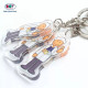 Custom Double Sided Printed Photo Logo llavero Acrylic Charm Keychain for Gifts