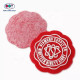 Fashion Design Embossed Custom Silicone Felt Patches Labels with 3D Name Logo for Cloth and Hat