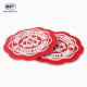 Fashion Design Embossed Custom Silicone Felt Patches Labels with 3D Name Logo for Cloth and Hat