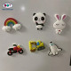 Custom 3D Cartoon Animal Logo Soft Rubber PVC Fridge Magnet for Home Decoration