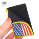 Custom Embossed Logo Soft PVC Rubber Badges with Adhesive Hook and Loop for Uniform Clothing