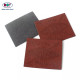 Custom Debossed Name Logo PU Leather Patches and Labels for Shoes and Bags