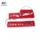 Key Chain Hold Maker Custom Embroidery Name Logo Embroidered Keyring Tags for Flight Clothing