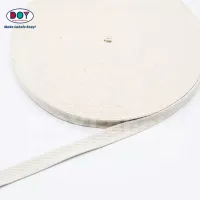 1-5cm in Stock Clothing Webbing Wholesale Blank 100% Cotton Woven Tapes Bands for Printed Labels