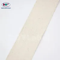 1-5cm in Stock Clothing Webbing Wholesale Blank 100% Cotton Woven Tapes Bands for Printed Labels