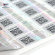 Custom 3D Anti-fake Adhesive Hologram Security Code Sticker Sheet Label