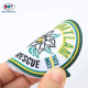 Embroidered Badges Designer Custom Logo Luxury Personalized Luminous Embroidery Patches for Clothing