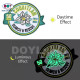 Embroidered Badges Designer Custom Logo Luxury Personalized Luminous Embroidery Patches for Clothing