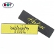 Wholesale Clothing Private Label Custom Brand Name Logo Polyester Black Woven Labels for T-shirts