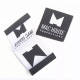 Wholesale Custom Name Logo Clothing Woven Hem Tag for T Shirt