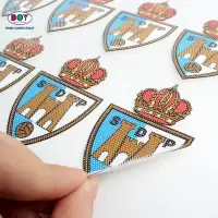 Screen Print Clothing Labels Maker Custom 3D Raised Logo Silicone Heat Transfer Stickers for T Shirt