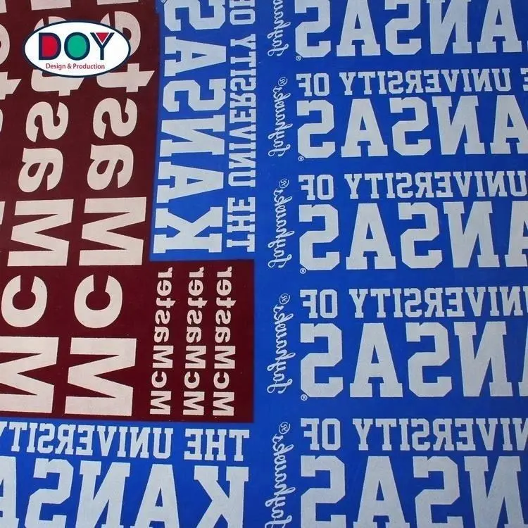 Economici Personalizzati Lettera Privata Numero Logo Floccaggio Stampato e Flock Stampa a Trasferimento Termico