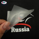 Custom Silk Screen Printing Rubber Logo Raised Effect Silicone Heat Transfer Labels for Clothing