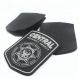 Cheaper Custom 3D Embossed Airsoft Patches Hook Backing PVC Silicone Badge for Clothing