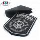 Cheaper Custom 3D Embossed Airsoft Patches Hook Backing PVC Silicone Badge for Clothing