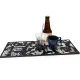 Accessories Para Bar Runners Maker Custom Rubber Beer Mat PVC Spill Mats with Club Logos