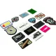 PU Badges Patches Maker Design Custom Embossed Brand Logo Jeans Faux Leather Labels for Garment Decoration