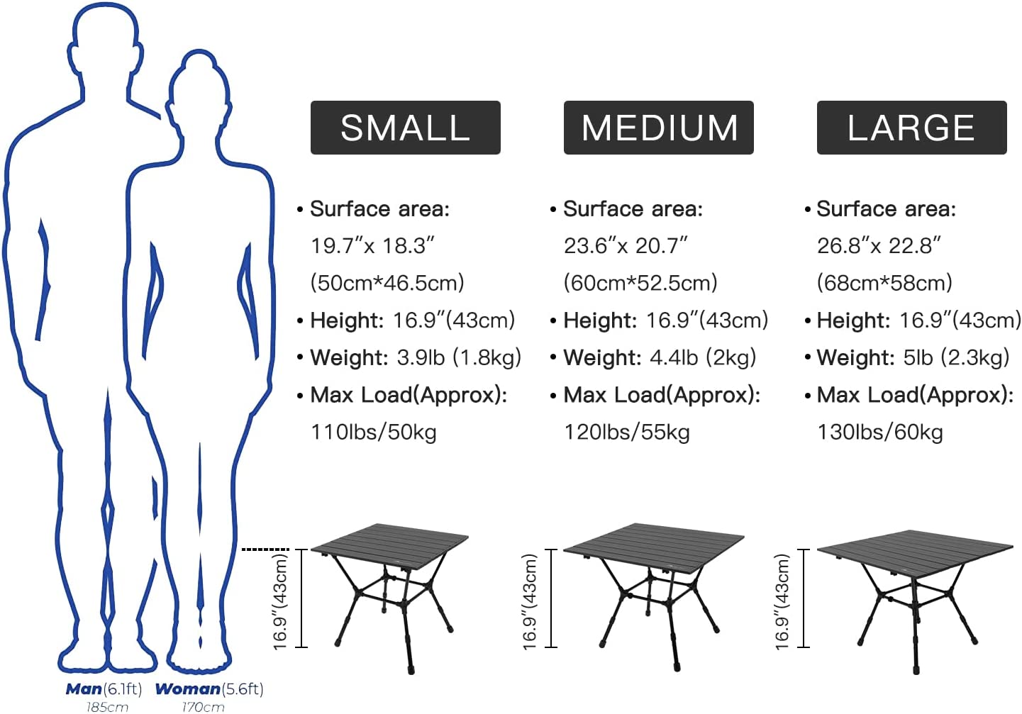 Small Camping Table