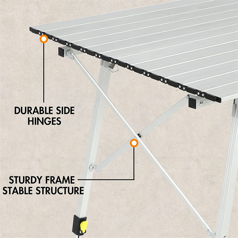 Køb Campingbord med justerbare ben Roll-up Top. Campingbord med justerbare ben Roll-up Top priser. Campingbord med justerbare ben Roll-up Top mærker. Campingbord med justerbare ben Roll-up Top Producent. Campingbord med justerbare ben Roll-up Top Citater.  Campingbord med justerbare ben Roll-up Top Company.