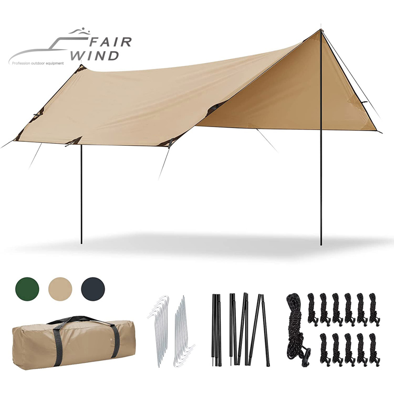 Large Outdoor Rain Fly Camping Canopy