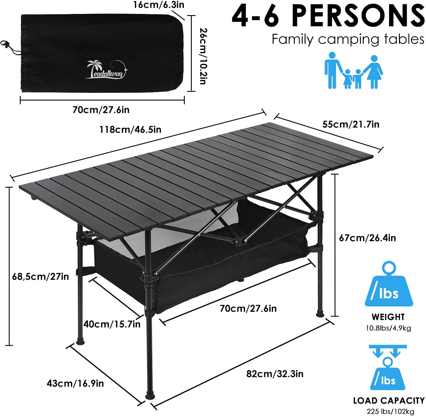 Folding Camping Table