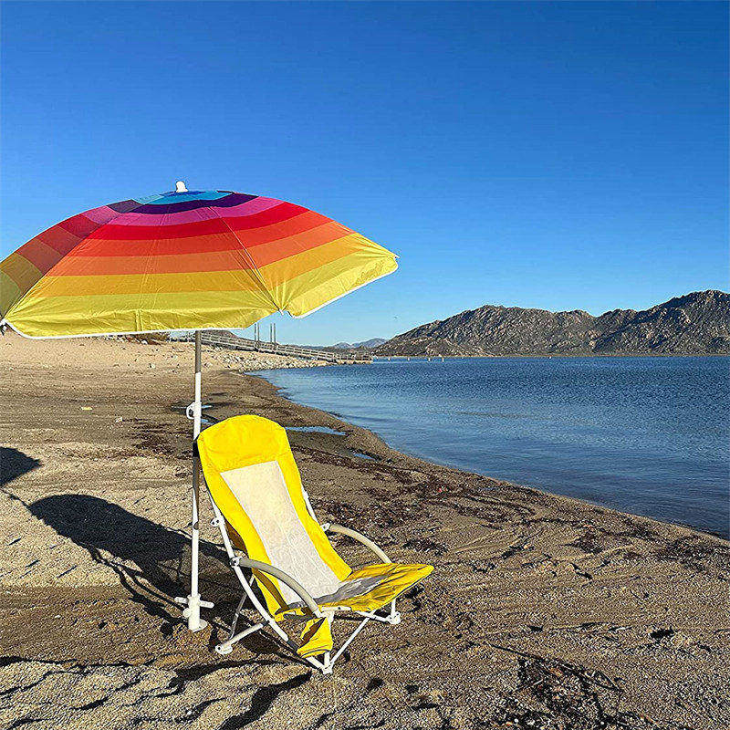 Folding Beach Chair for Adults with Umbrella