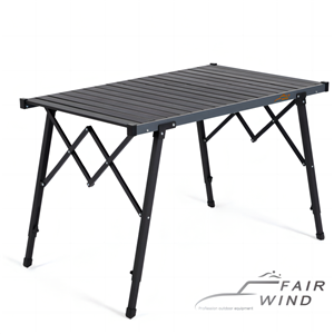 Легкий алюминиевый стол с регулируемыми ножками
