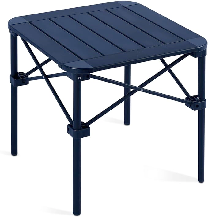 Lightweight Stable Folding Square Table