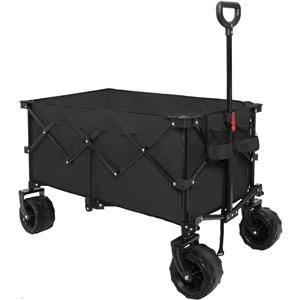 Beach Camping Wagon Cart With All-Terrain Wheels
