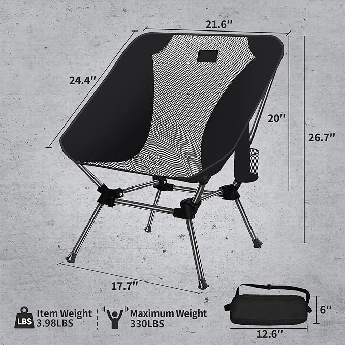 Portable Compact Pocket Camping Chair