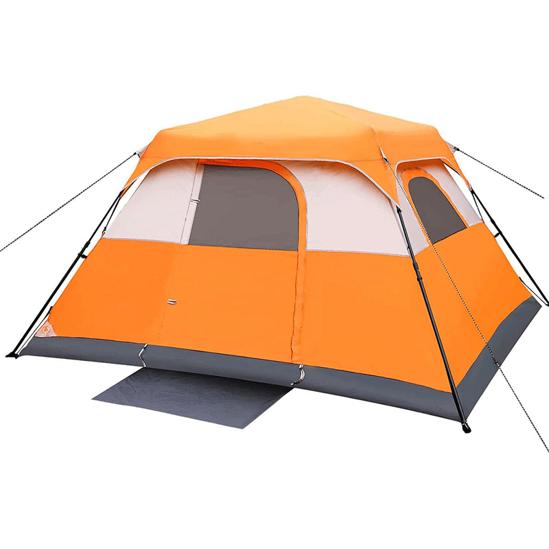 Tente de camping instantanée familiale pour 6 personnes