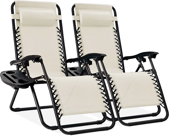 Outdoor Adjustable Folding Reclining Lounge Chair