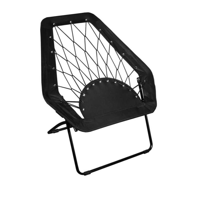 Confortable Portable Bungee Chair with Durable Metal Frame