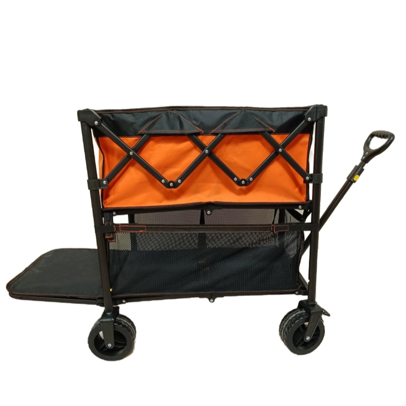 Compact Double Decker Wagon Cart Rear Open Flat Fold