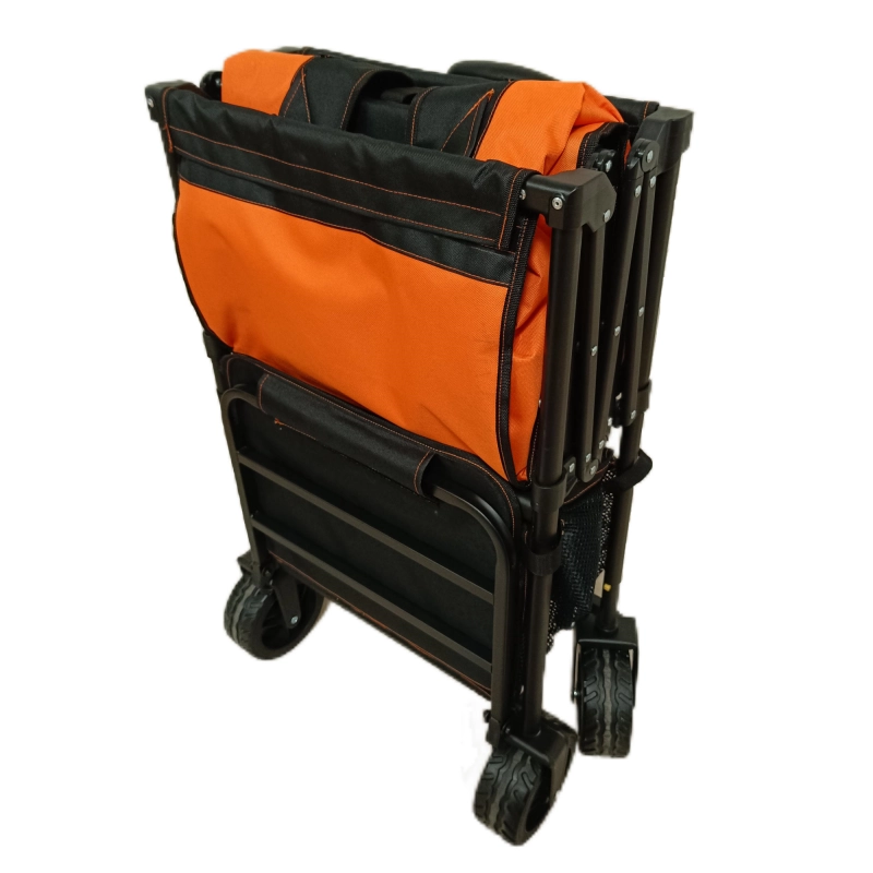 Compact Double Decker Wagon Cart Rear Open Flat Fold