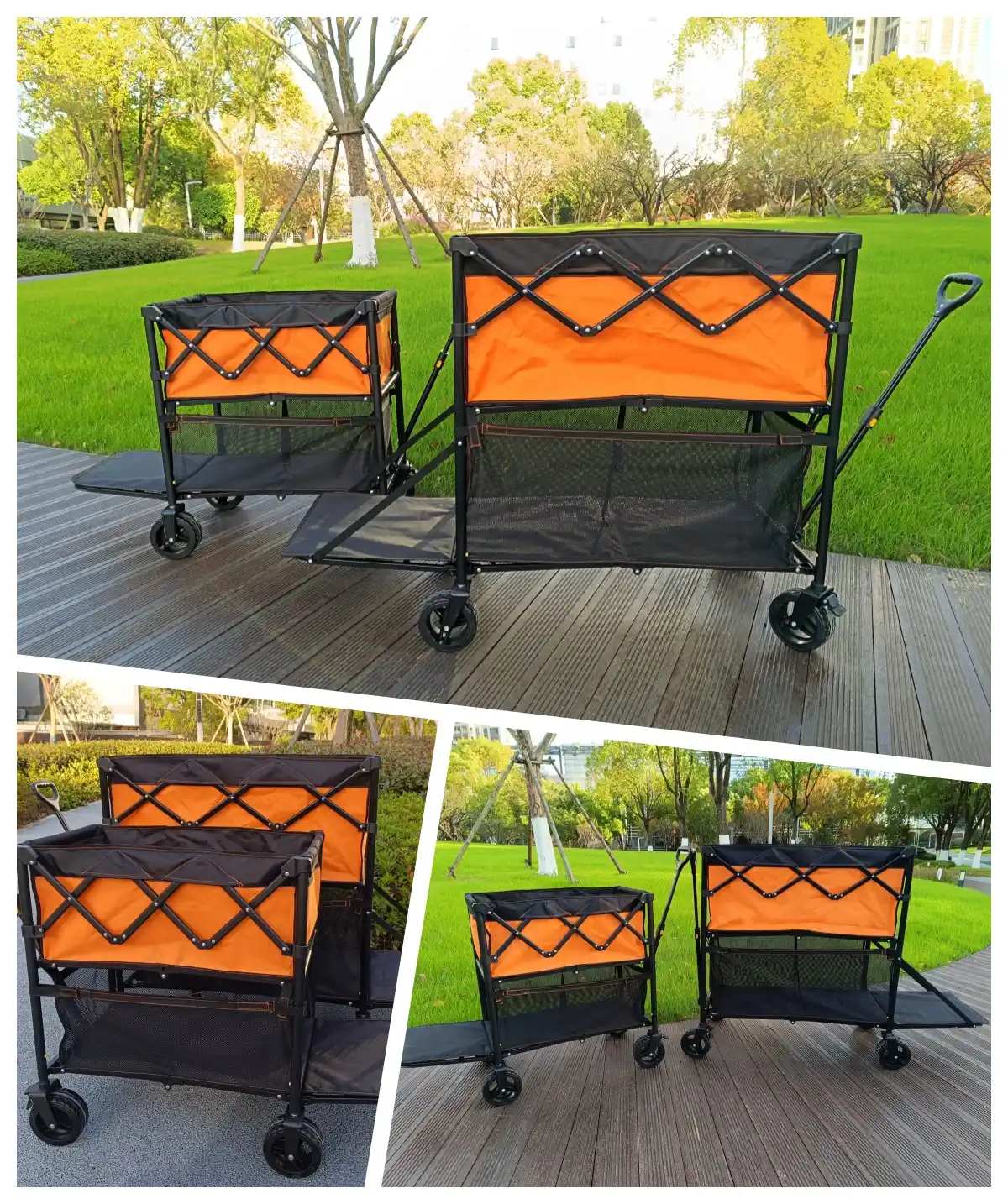 Double Decker Camping Cart