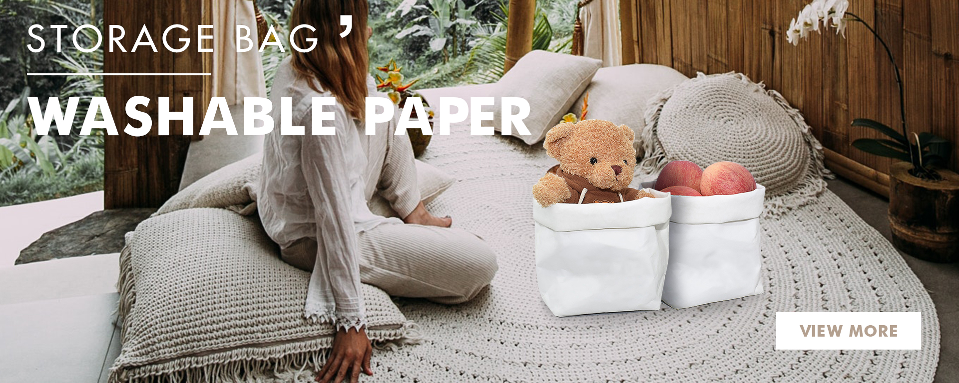 Pestävä paperisäilytyspussi