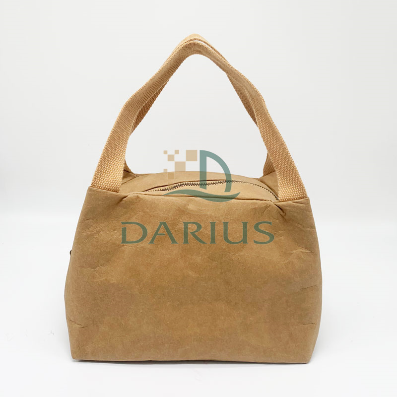 Pestävä voimapaperin kylmälaukku Taitettava kylmälaukku