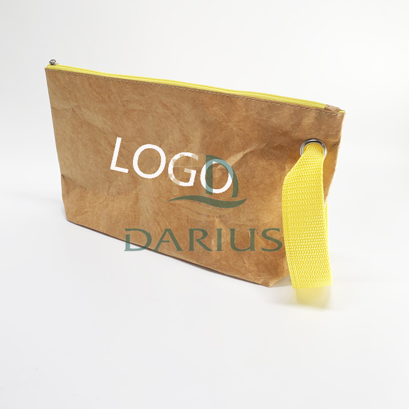 Wasbare make-up tas Duurzame papieren zak Make-up tas