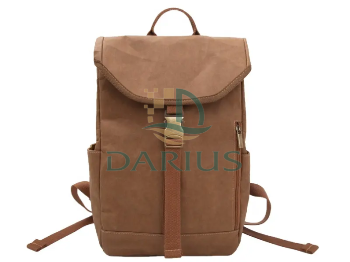 Quais são as vantagens do papel kraft lavável e da mochila tyvek