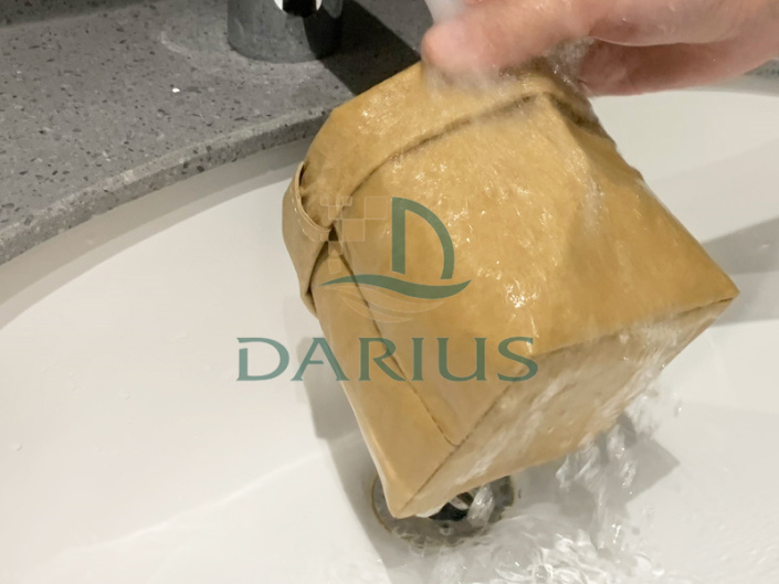 A característica do papel Kraft lavável