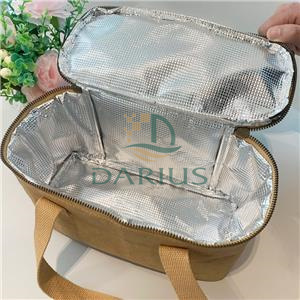 Miksi pestävässä Kraft-lounaspussissa oleva alumiinifolio on eristetty? Missä eristysvaikutus näkyy?