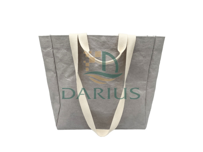 Apresentamos nosso produto mais recente – a sacola de papel lavável!