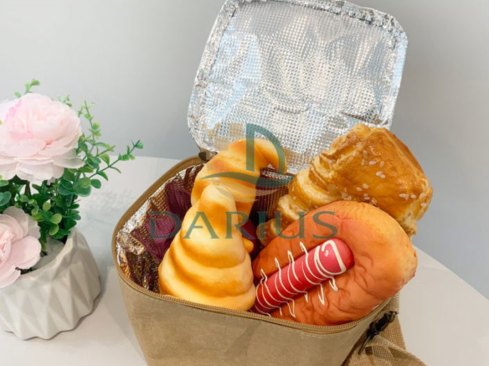 Pestävän voimapaperin jäähdytyspussin ominaisuudet ja edut