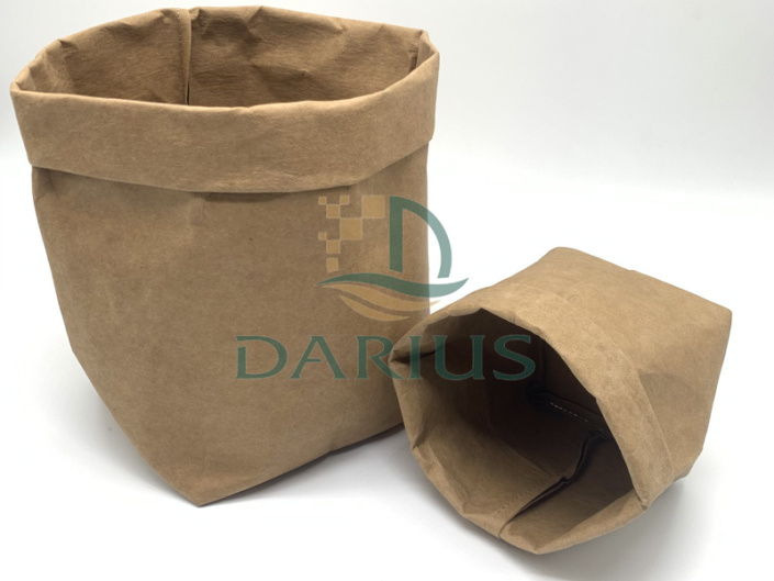 Melhor íon e uso de sacos de armazenamento laváveis marrons Kraft