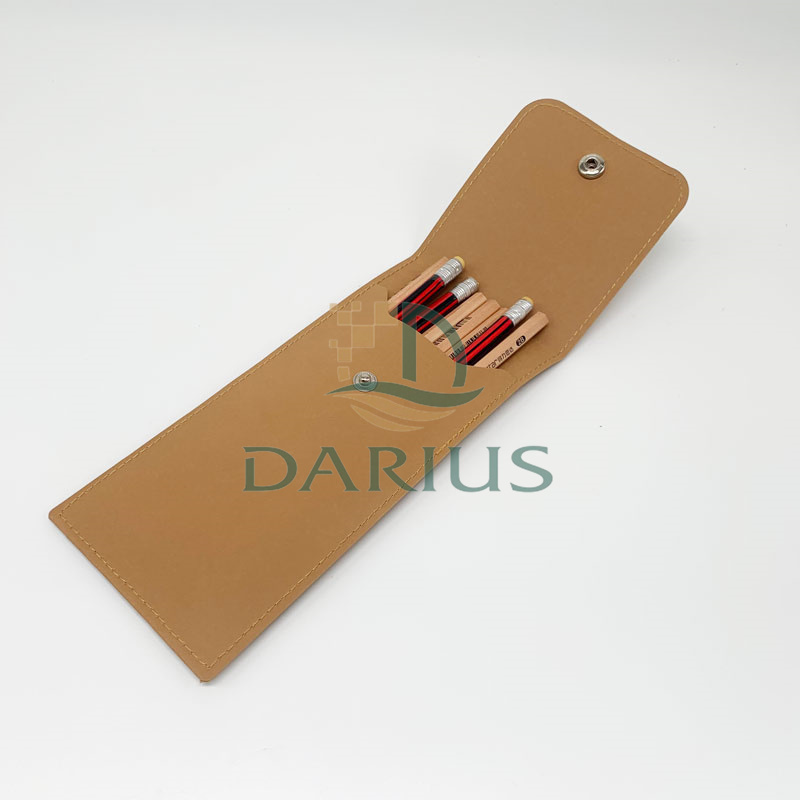 Pestävä yksinkertainen design magneettisolki voimapaperikynäpussi