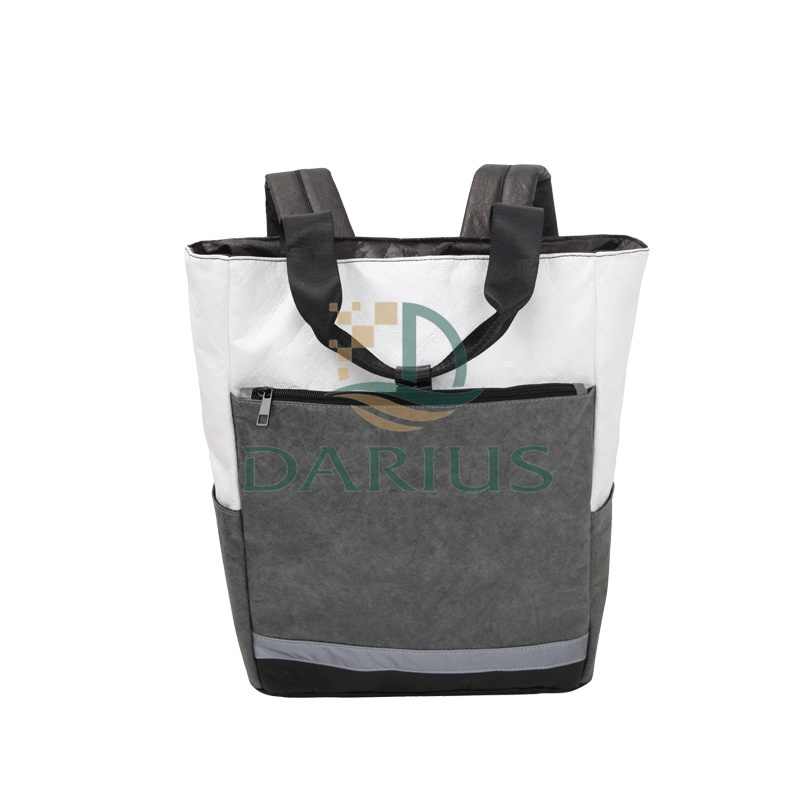 Simple Color Kangaskassi Paksutettu pehmeä reppu