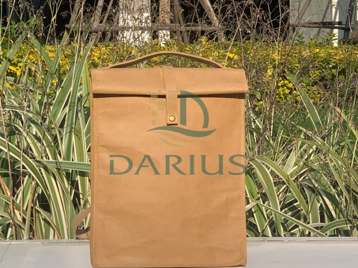 Kraft wasbare papieren roll-top rugzakken kiezen en gebruiken